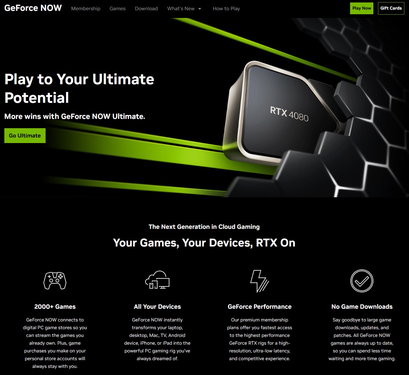 Nvidia Cloud gaming