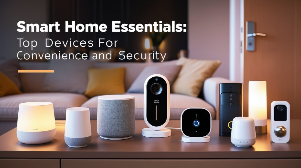 Smart Home Essentials: Top Devices for Convenience and Security