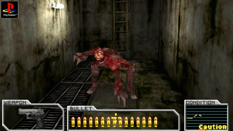 Resident Evil PS1 gameplay