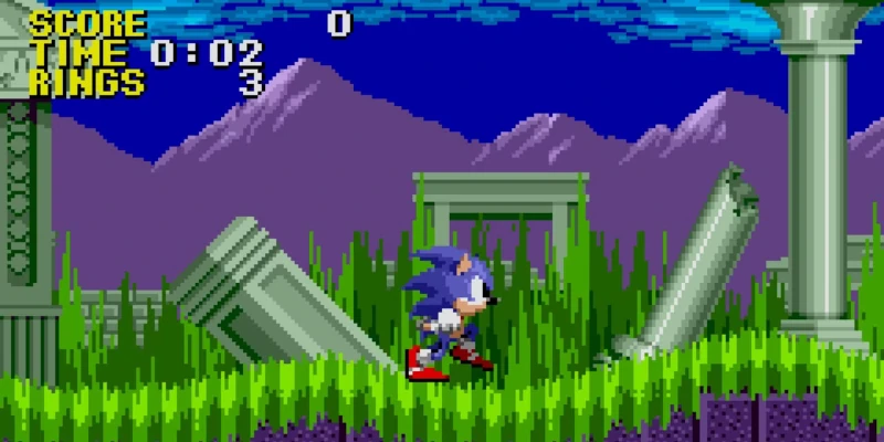 Sonic the Hedgehog sega genesis gamepaly